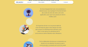 Solidevs Projet Site Web Deladev