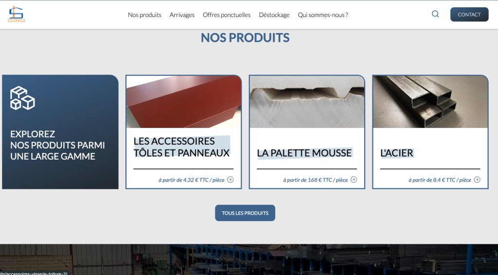 Solidevs Projet Refonte de site web