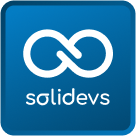 Logo blue Solidevs Square