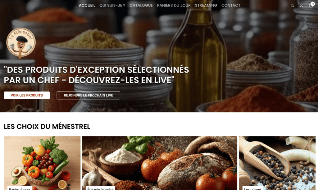 Solidevs Projet Création de site web e-commerce